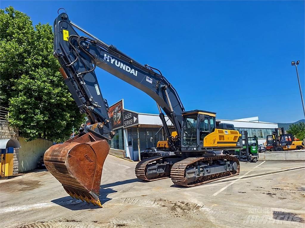 Hyundai HX520L Bageri gusjeničari