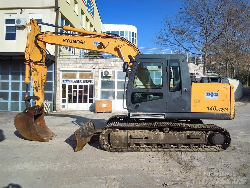 Hyundai R140LCD-7A Bageri gusjeničari