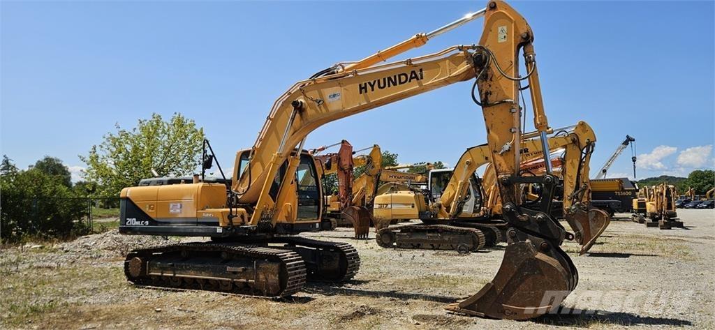 Hyundai R210NLC-9 Bageri gusjeničari