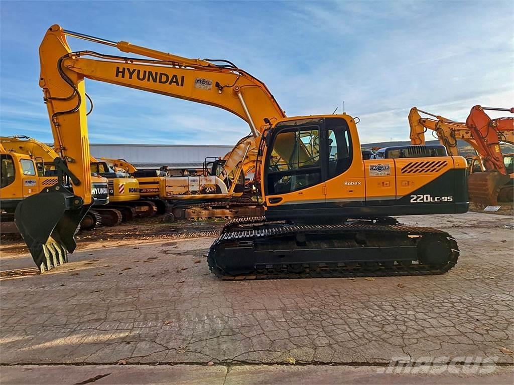 Hyundai R220LC-9S Bageri gusjeničari