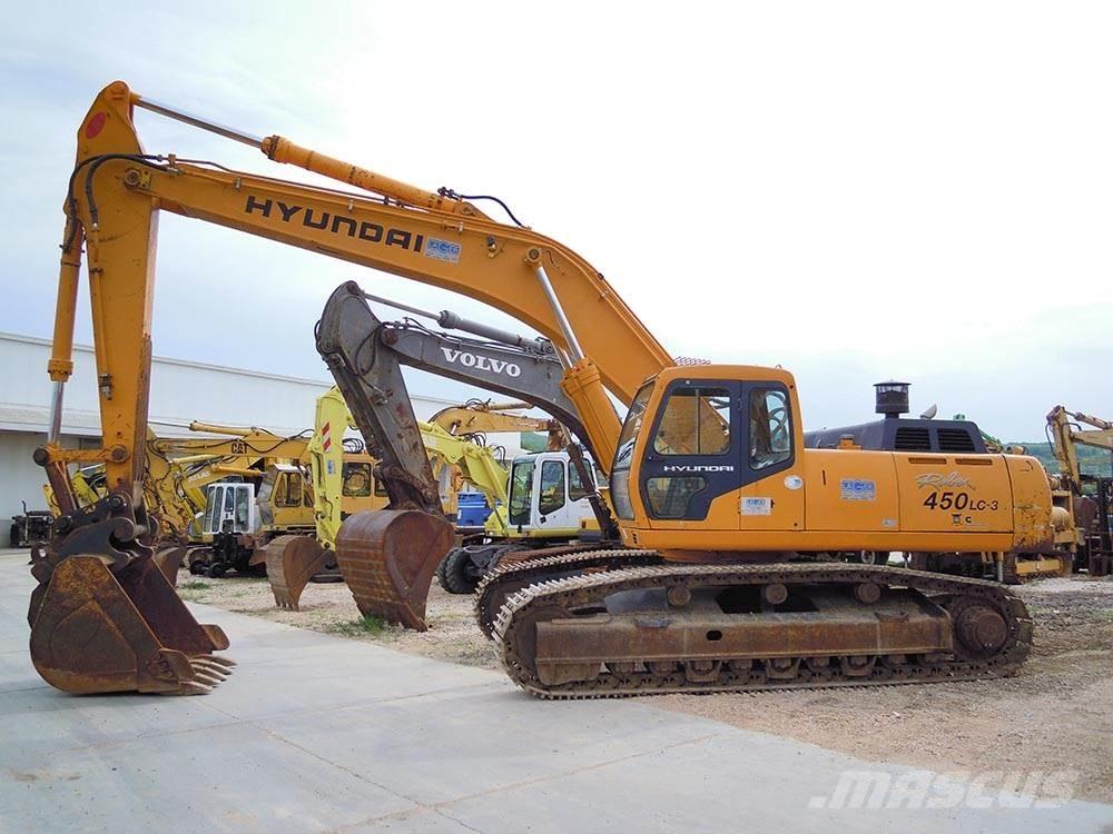 Hyundai R450LC-3 Bageri gusjeničari