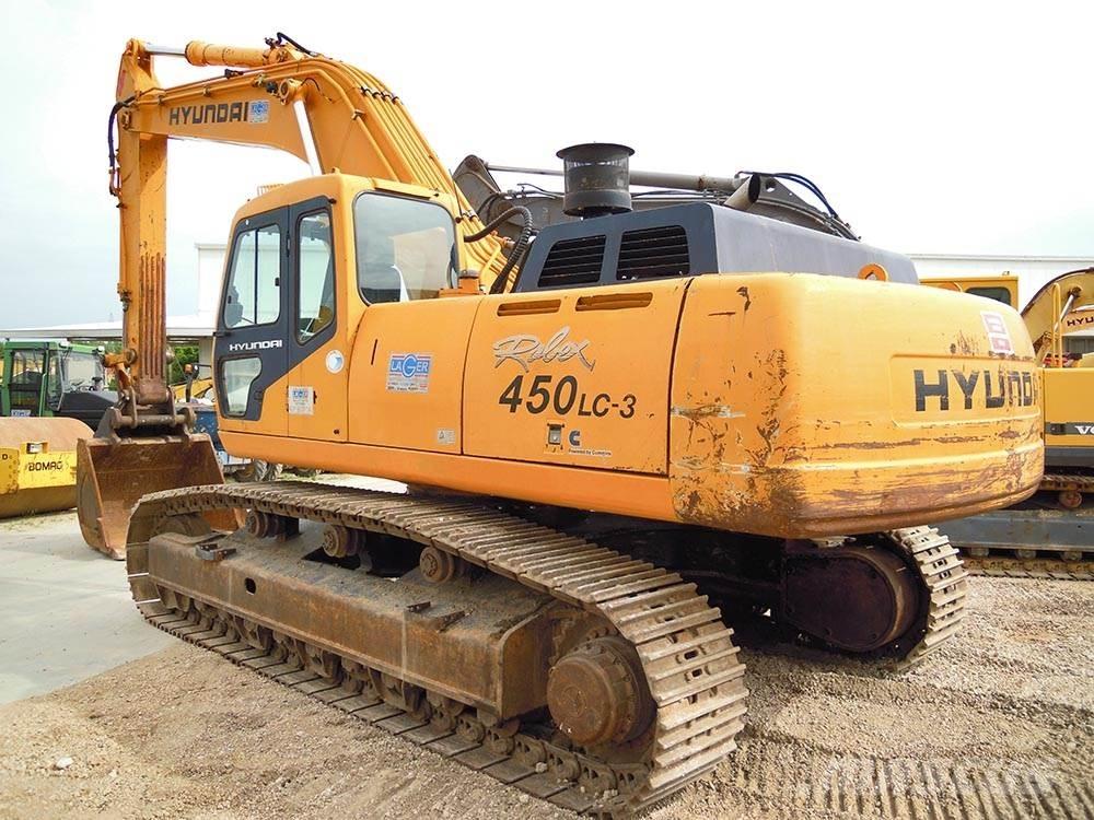 Hyundai R450LC-3 Bageri gusjeničari