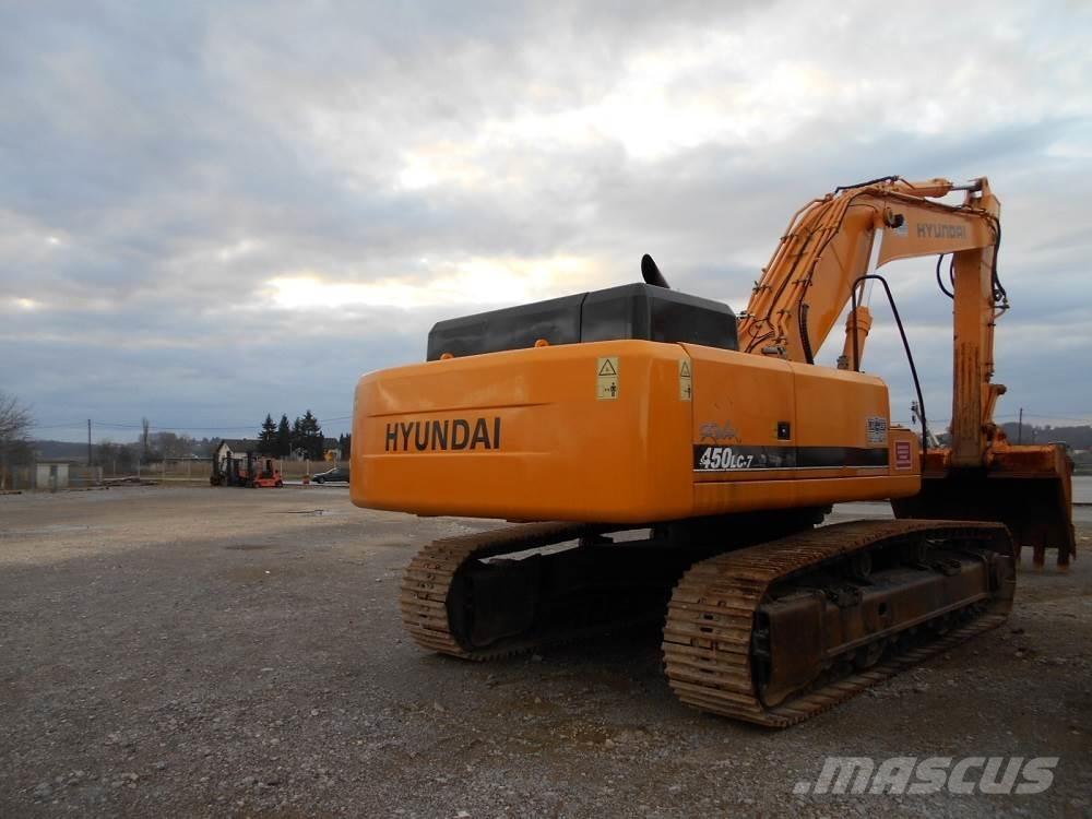 Hyundai R450LC-7 Bageri gusjeničari