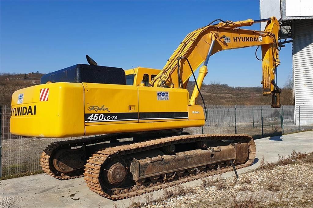 Hyundai R450LC-7A Bageri gusjeničari