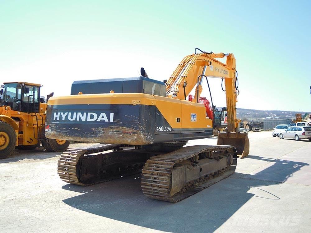 Hyundai R450LC-7A Bageri gusjeničari