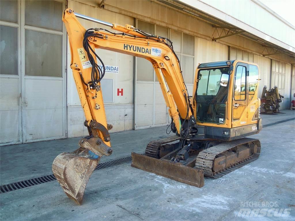 Hyundai R55-9 Mini bageri <7t