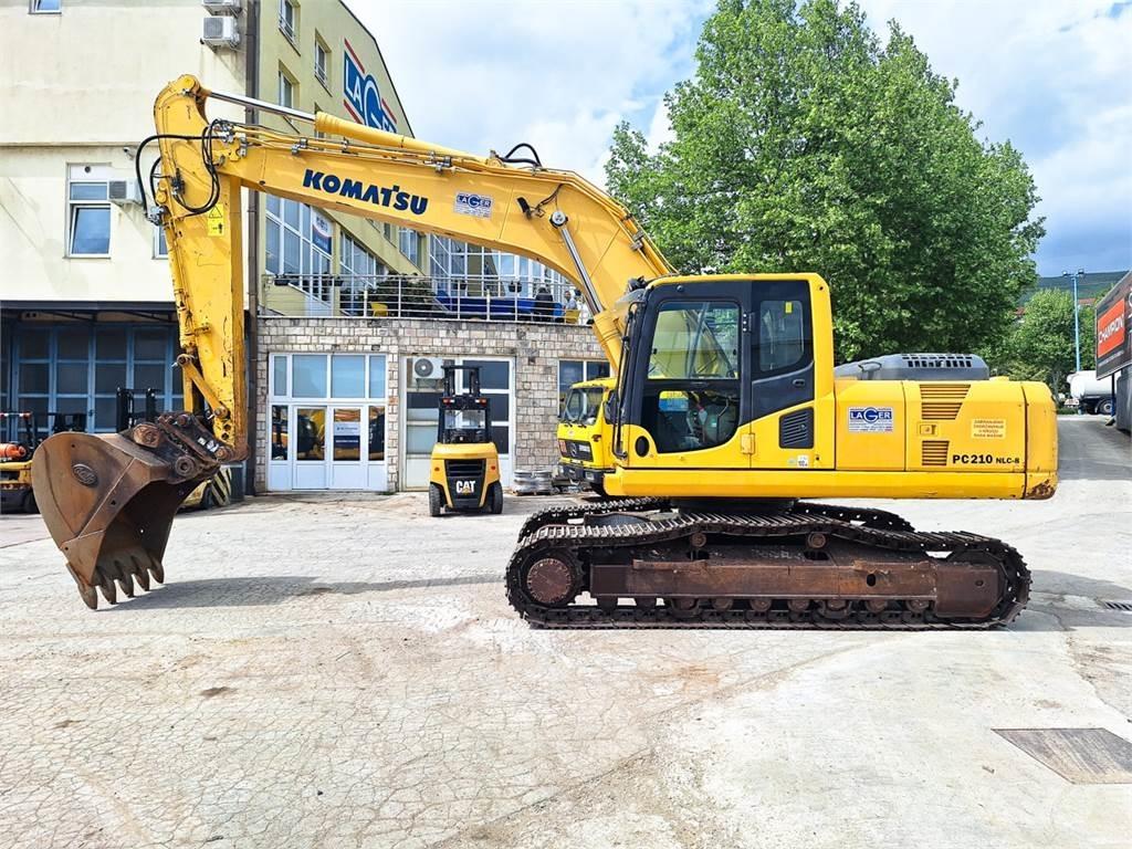 Komatsu PC210NLC-8 Bageri gusjeničari
