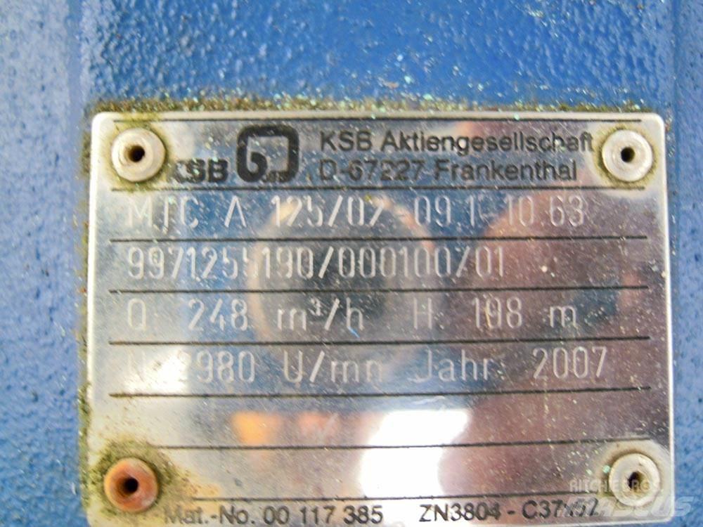 KSB MTC 125/02 Pumpe za vodu