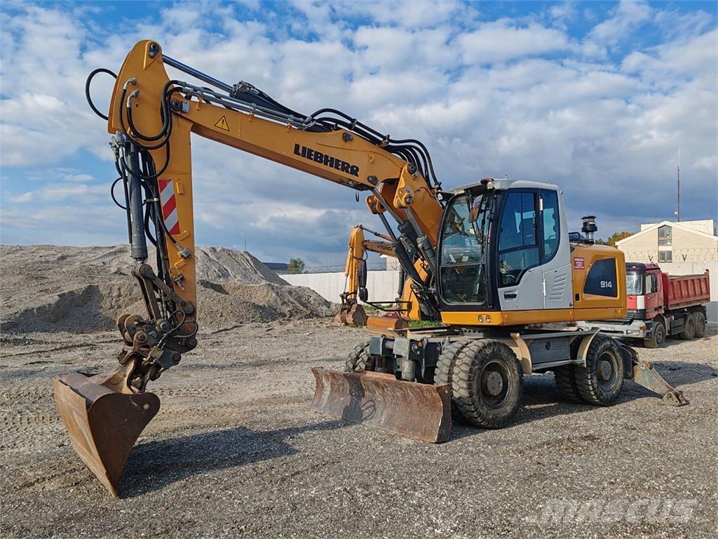 Liebherr A 914 Litronic Bageri na kotačima