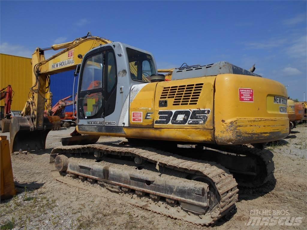 New Holland E 305EL Bageri gusjeničari