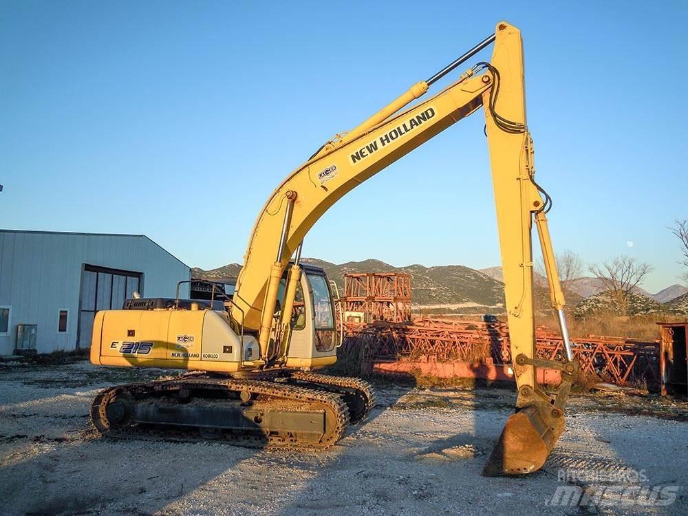 New Holland E215 Bageri gusjeničari