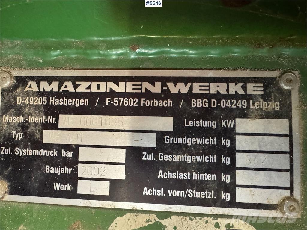 Amazone VE 401 Sijačice
