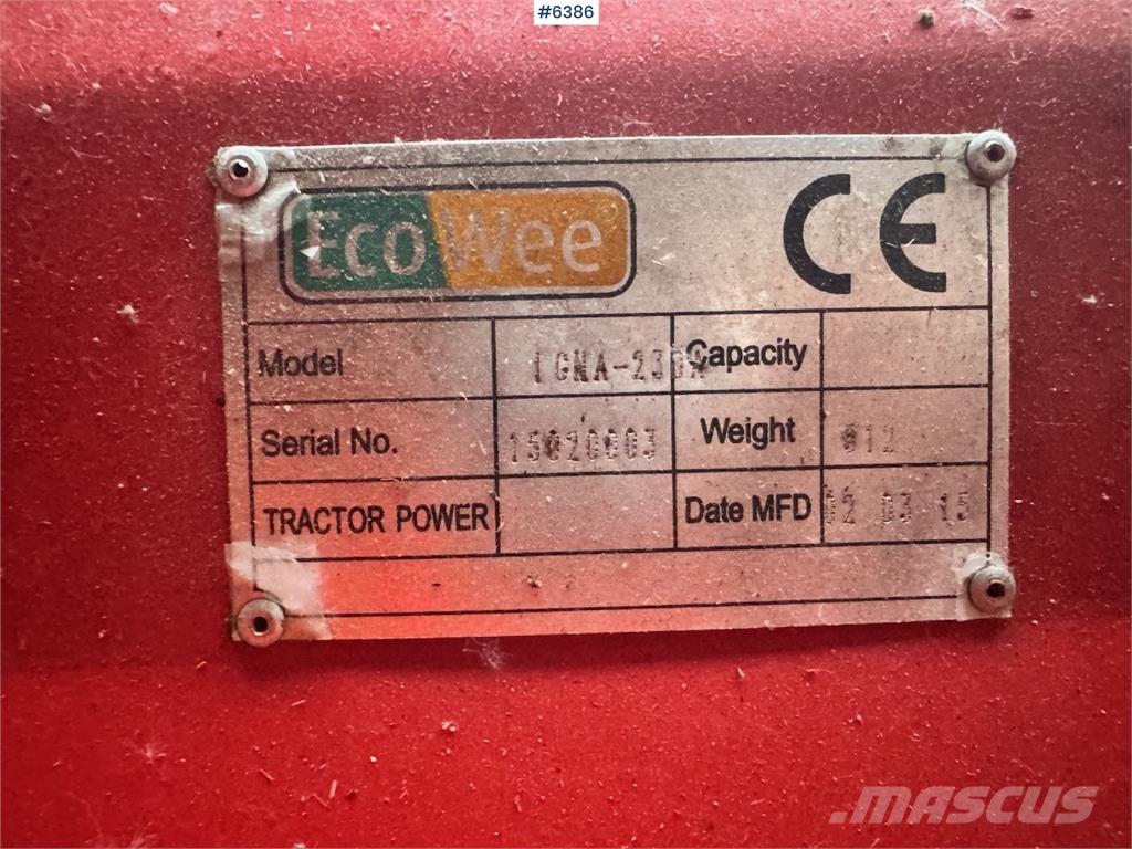  ECOWEE 230 Drugi strojevi i priključci za obradu zemlje