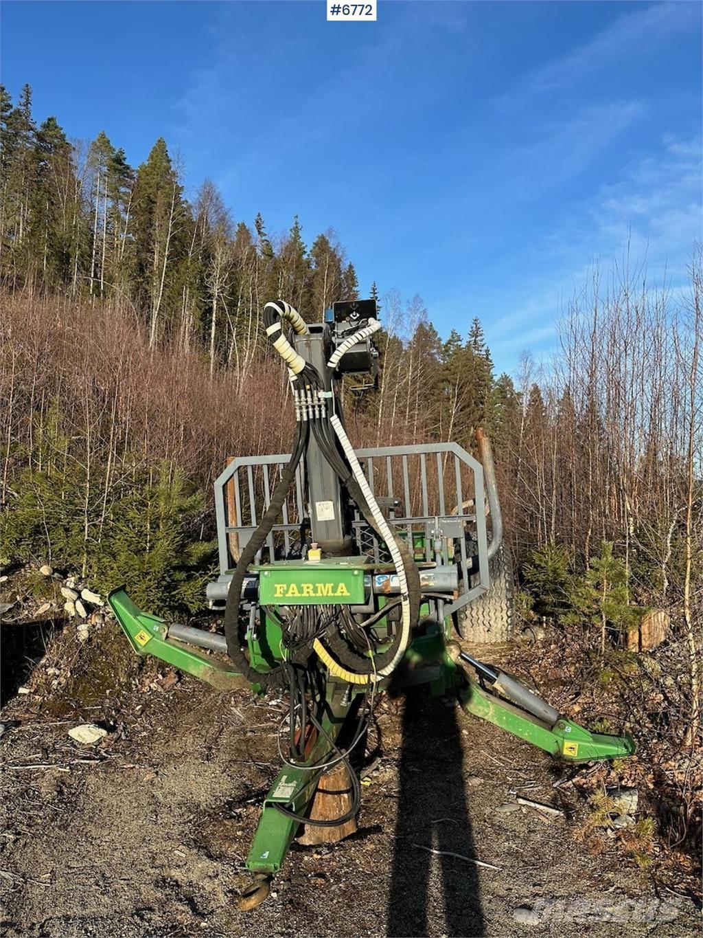 Farma CT 8,5 - 12 Prikolice za stabla