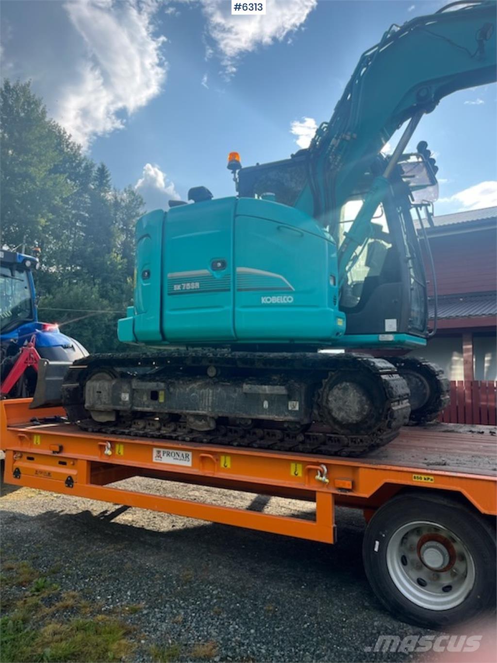 Kobelco SK75SR-3E Bageri gusjeničari