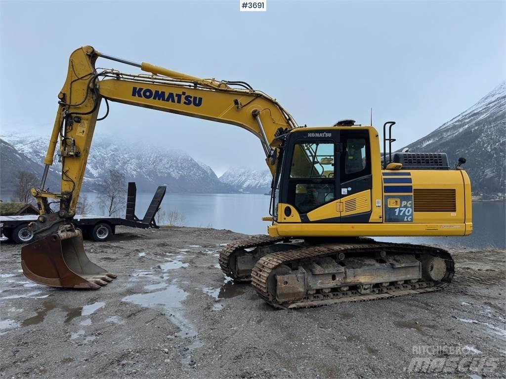 Komatsu PC 170 LC Bageri gusjeničari