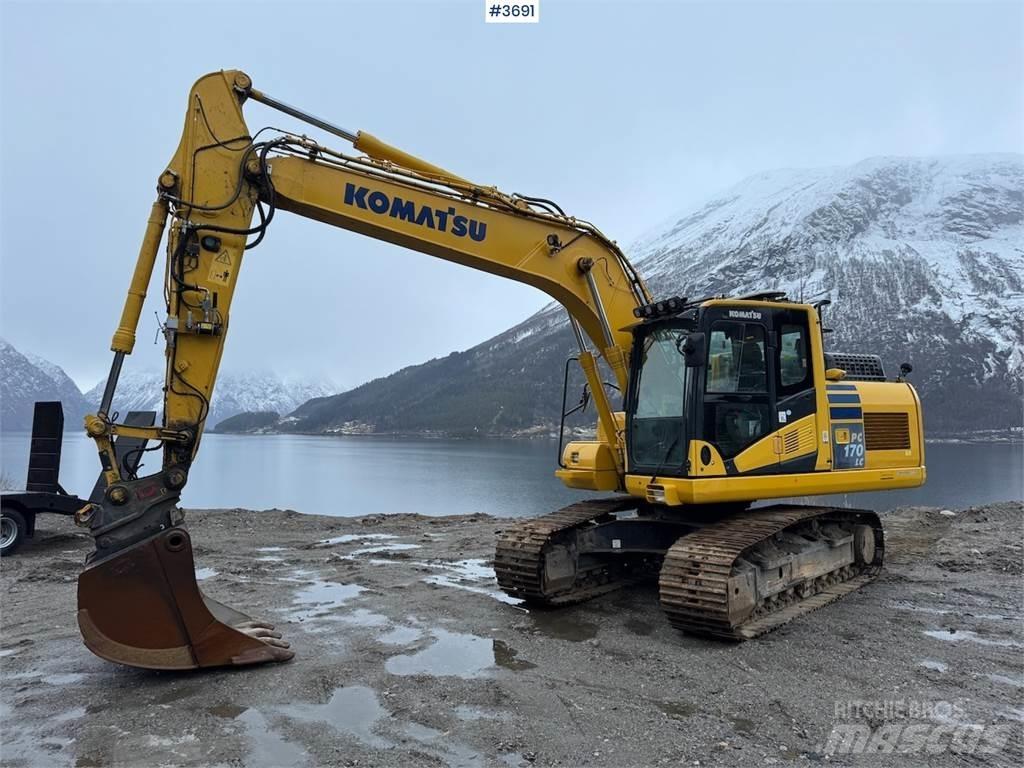 Komatsu PC 170 LC Bageri gusjeničari
