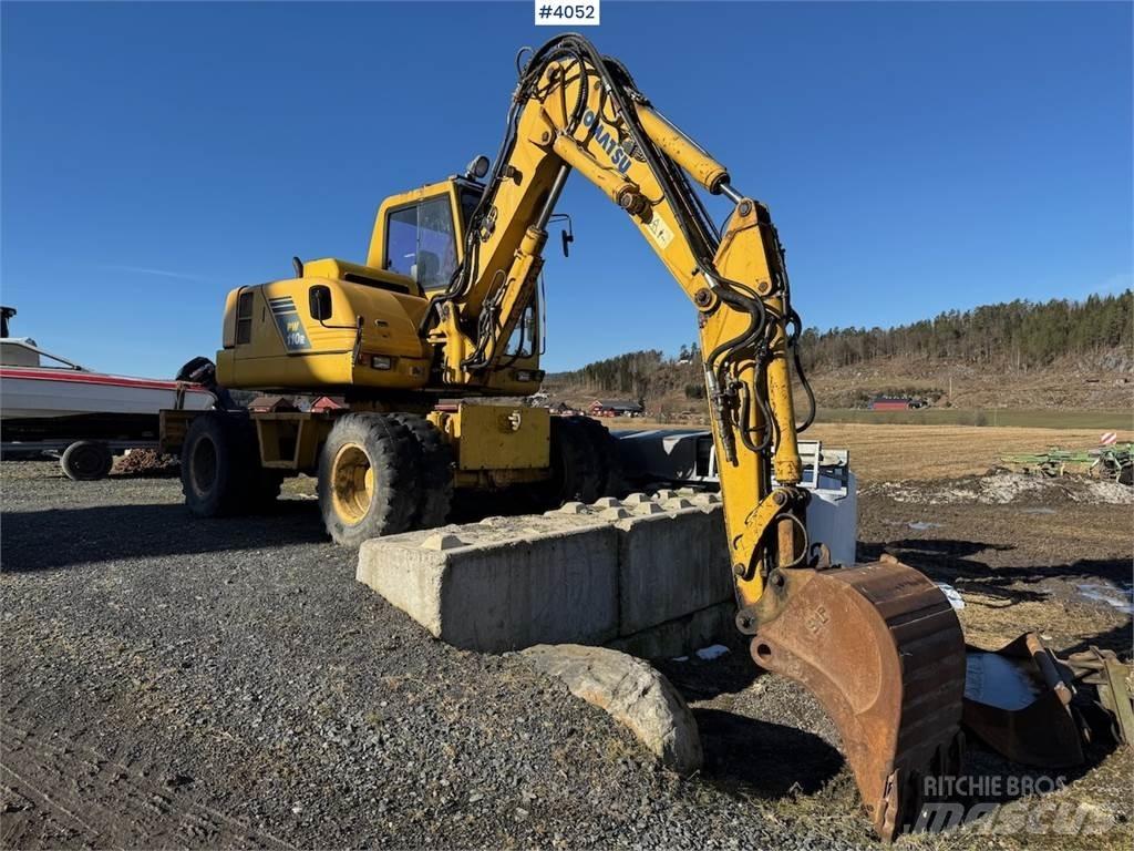 Komatsu PW 110R Bageri gusjeničari