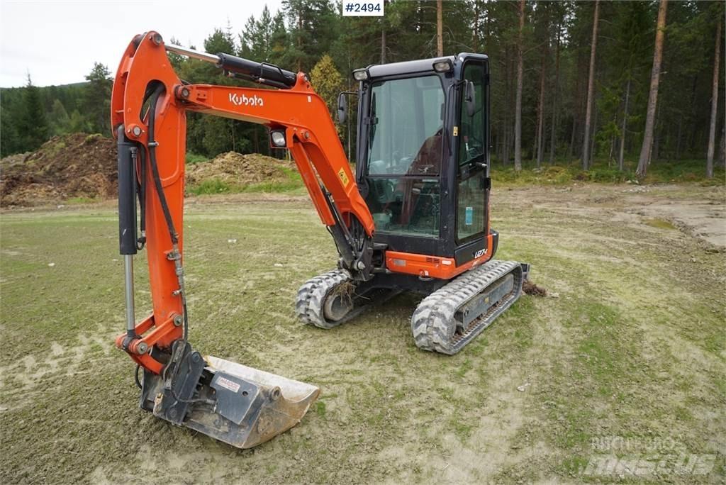 Kubota U27-4 Bageri gusjeničari