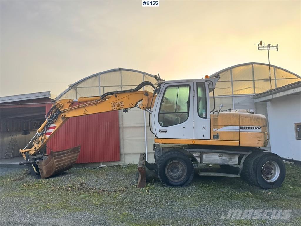 Liebherr 312 Bageri gusjeničari