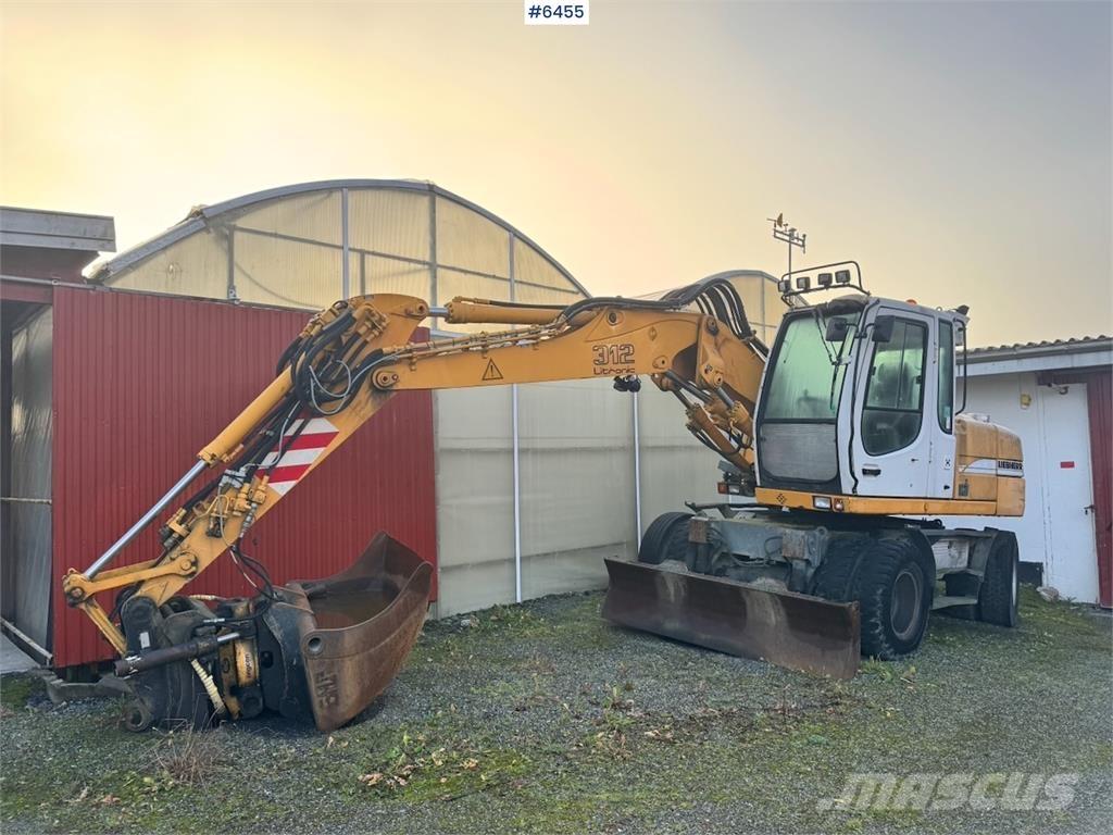 Liebherr 312 Bageri gusjeničari