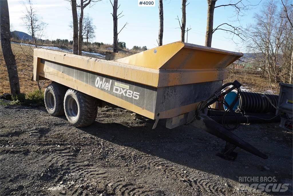 Orkel DX85 Prikolice za zrno