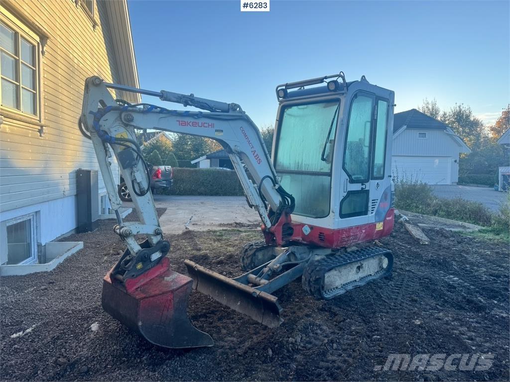 Takeuchi TB219 Bageri gusjeničari