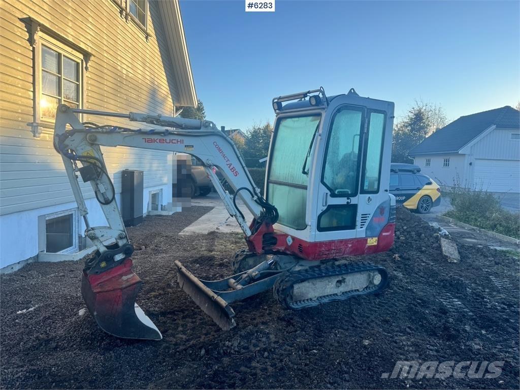 Takeuchi TB219 Bageri gusjeničari