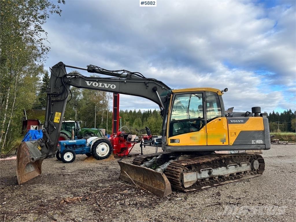 Volvo EC140DL Bageri gusjeničari