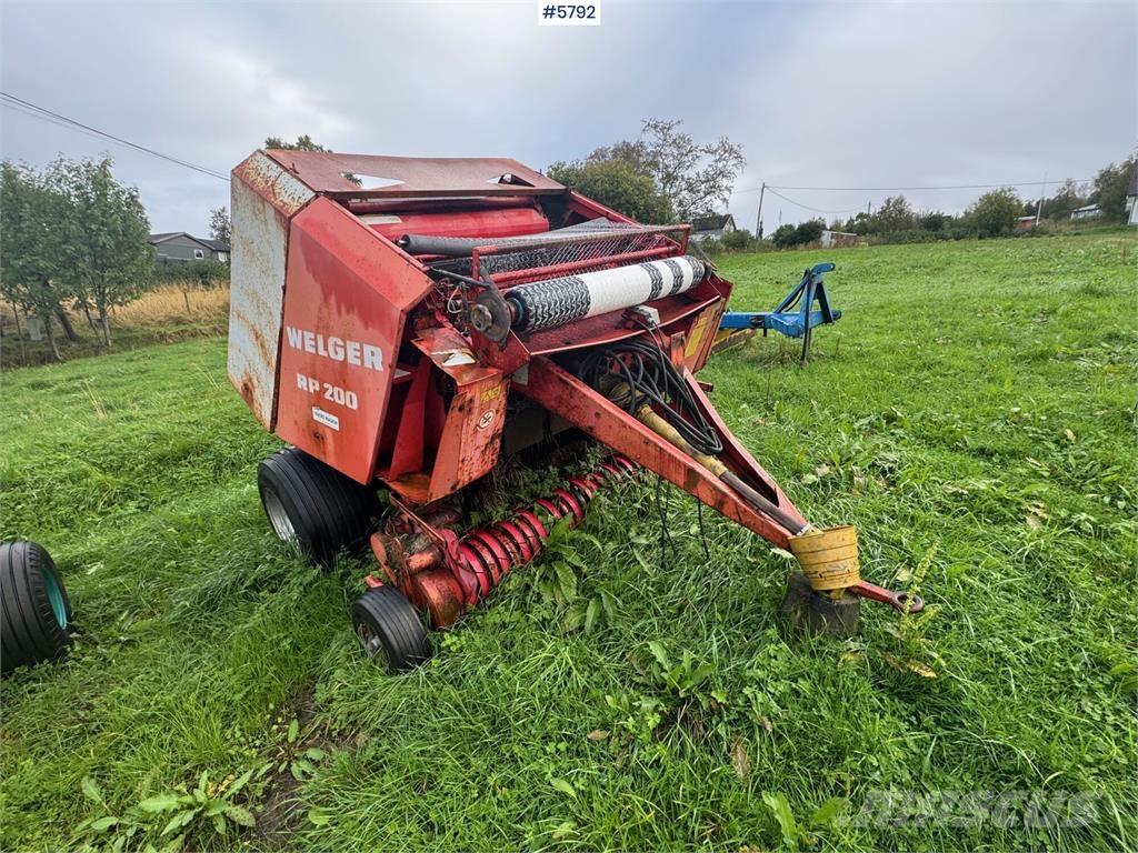 Welger RP 200 Ostala oprema za žetvu