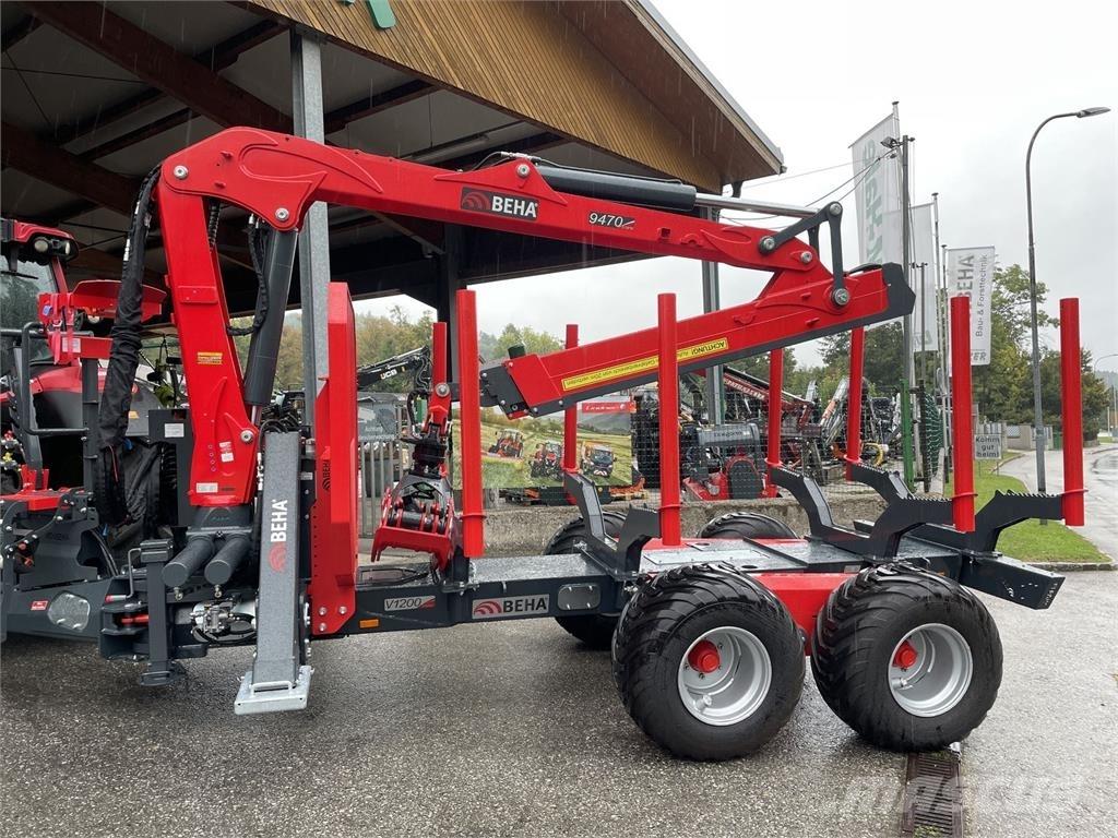 Beha V1200 + 9470 Šumarske prikolice