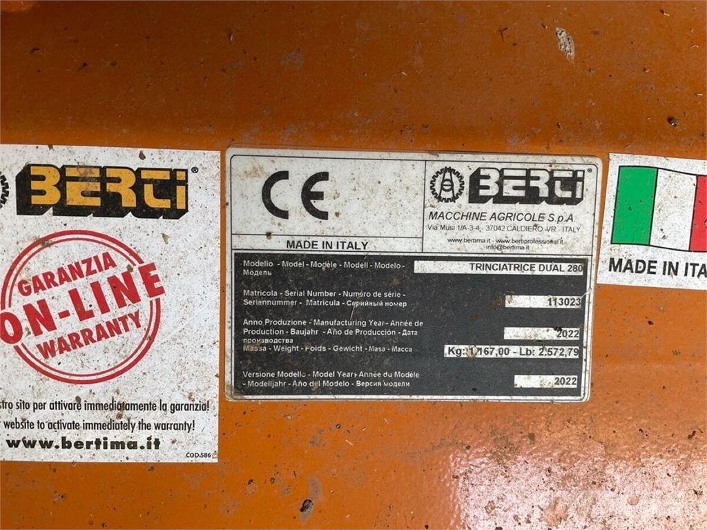 Berti Dual 280 Kosilice za pašnjak