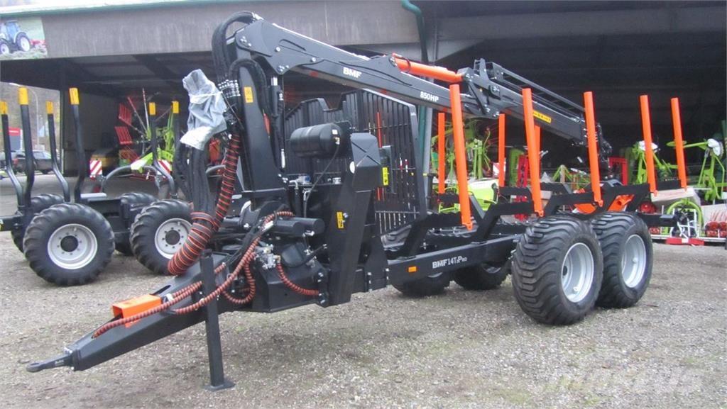 BMF 14T2 + 850 HP Šumarske prikolice