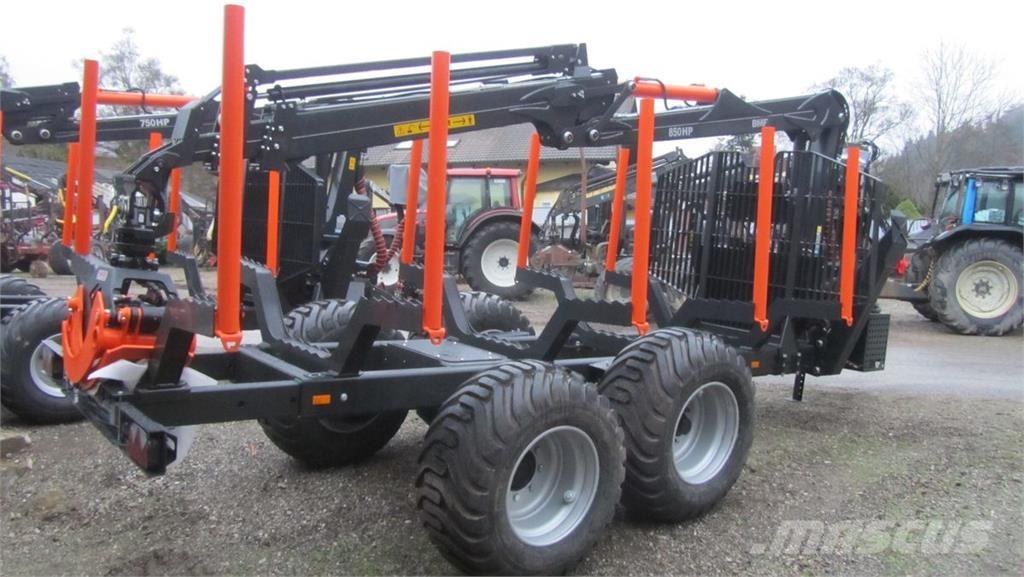 BMF 14T2 + 850 HP Šumarske prikolice