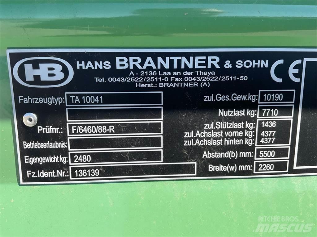 Brantner TA 10041 Kiperi prikolice