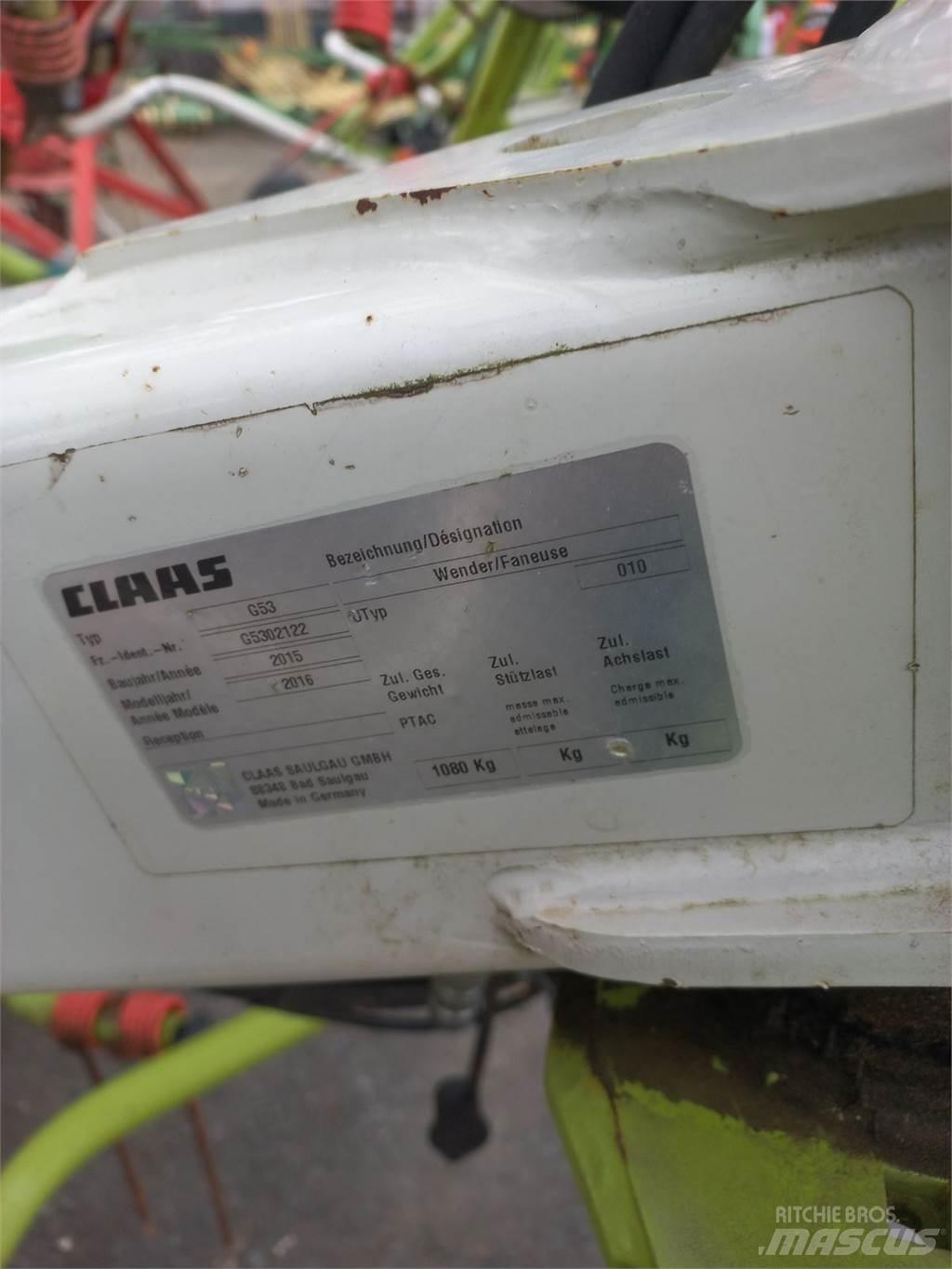 CLAAS Volto 800 Okretači i sakupljači sijena