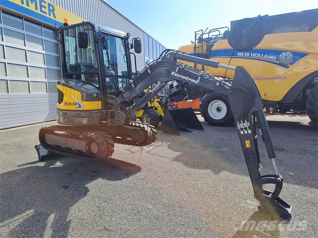 Eurotrac HE26SR Mini bageri <7t