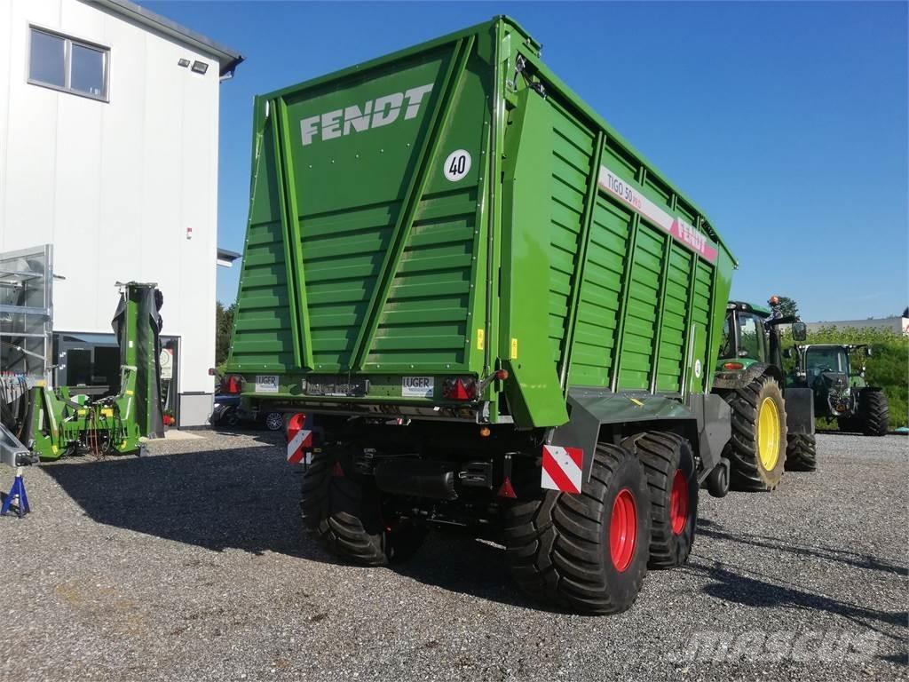 Fendt Tigo PR 50 D Samoutovarne prikolice