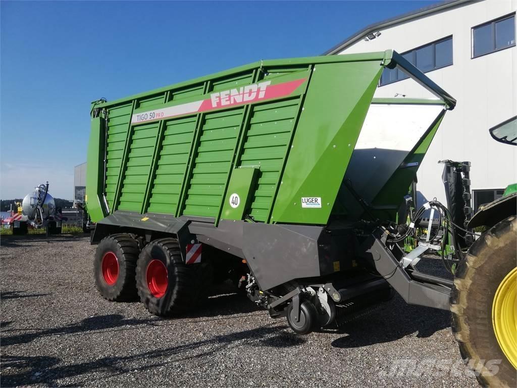 Fendt Tigo PR 50 D Samoutovarne prikolice