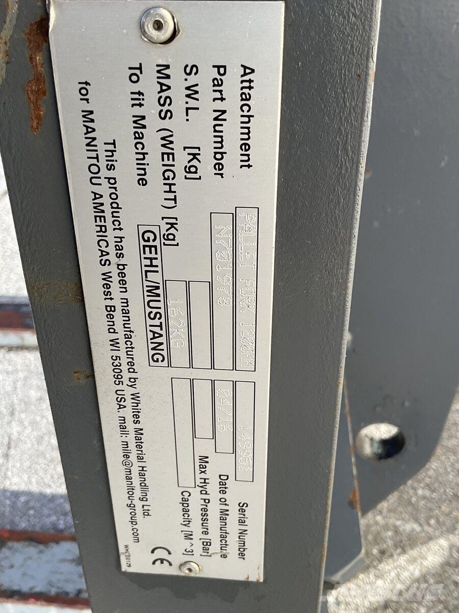 Gehl Palettengabel Teleskopski viličari