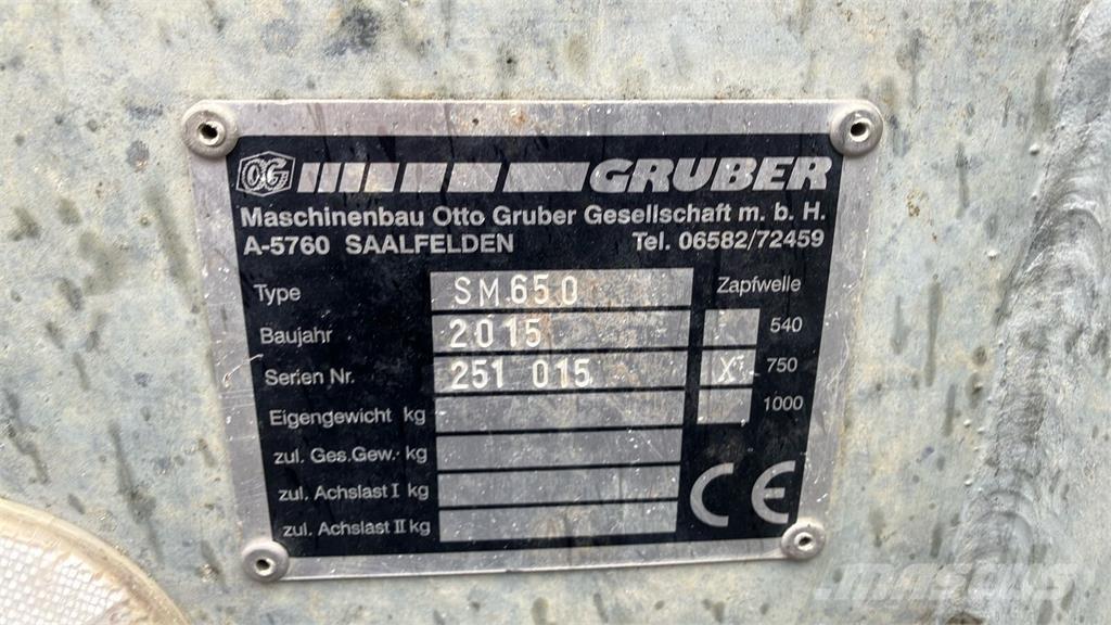 Gruber SM 650 Rasipači gnojiva