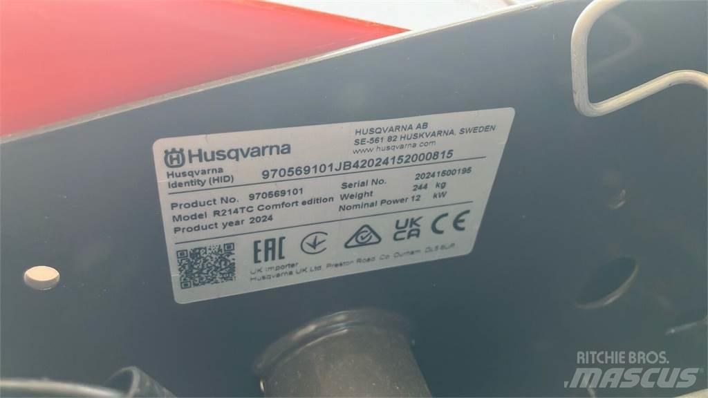 Husqvarna R 214TC Održavanje okoliša – ostalo
