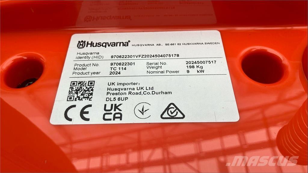 Husqvarna TC 114 Održavanje okoliša – ostalo