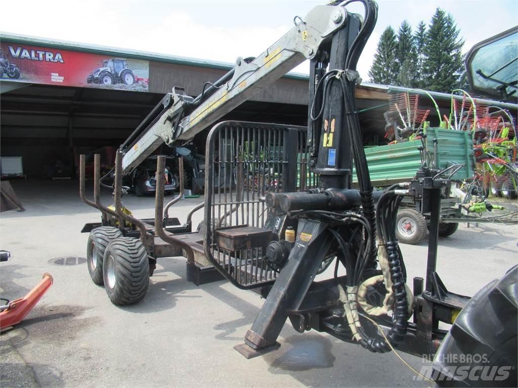 Kesla 10H+305T Šumarske prikolice