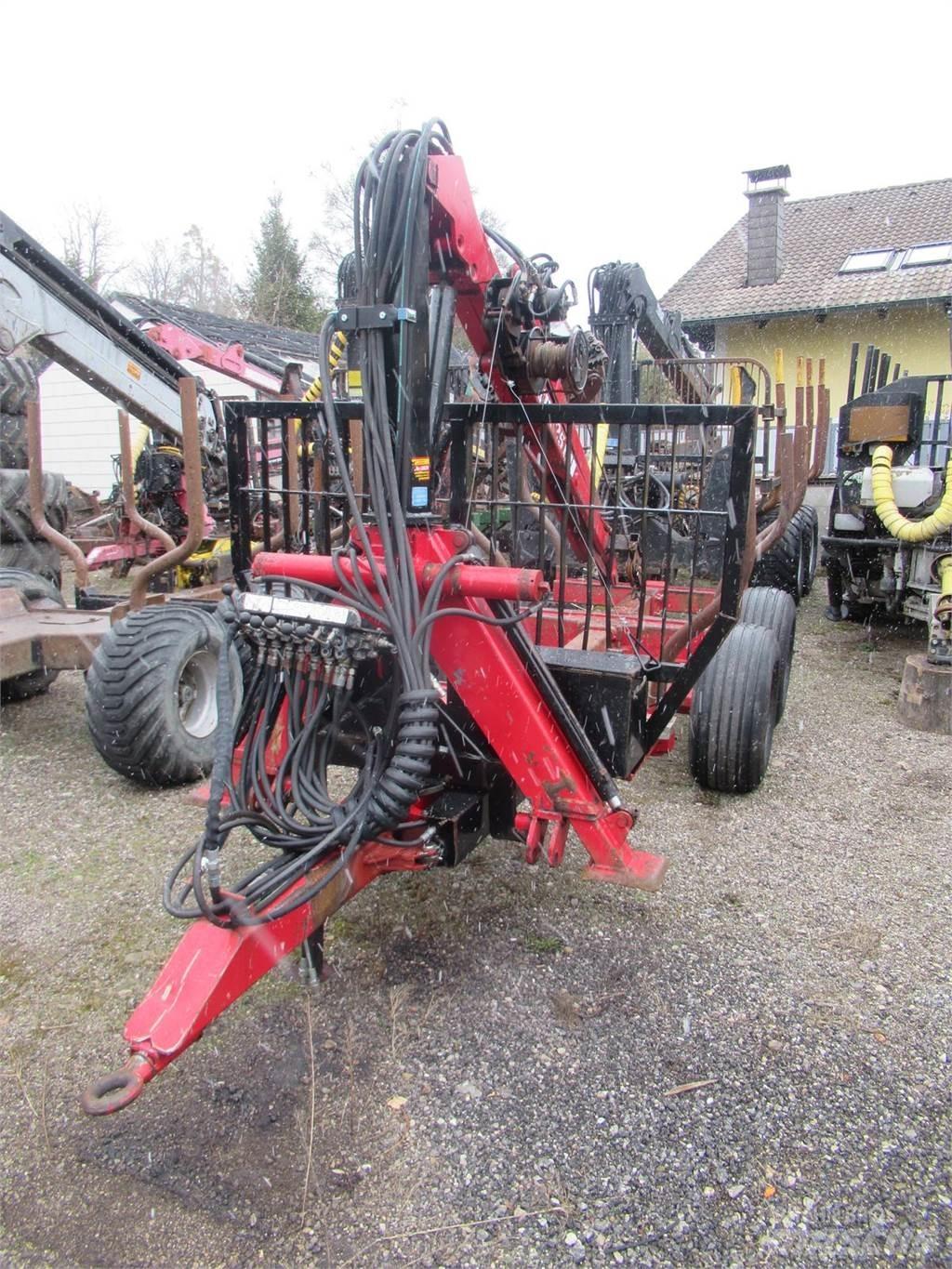 Kesla 2300 + 425 Patu Šumarske prikolice