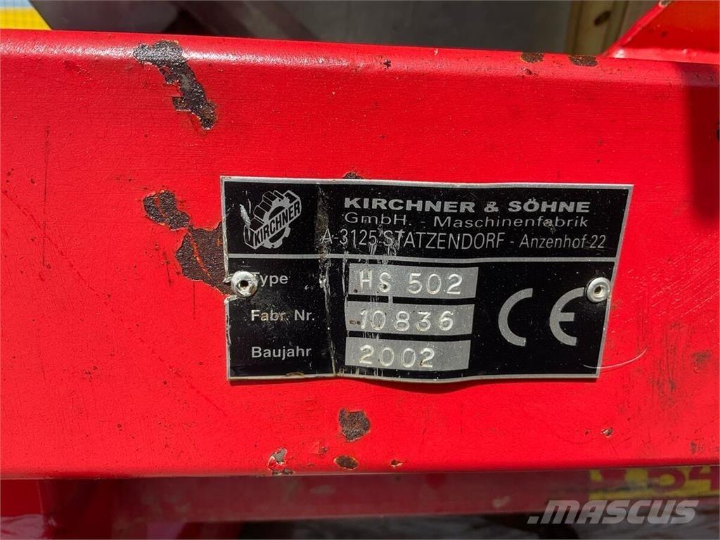 Kirchner HS502 Drugi strojevi za gnojenje i dodatna oprema