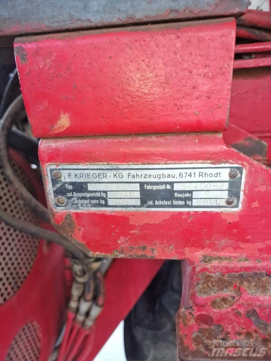  Krieger KVE 4S Strojevi za berbu grožđa