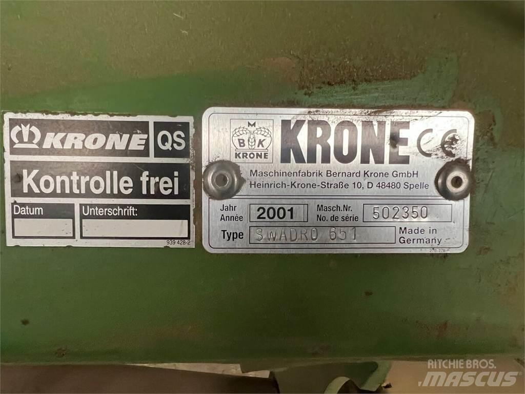 Krone Swadro 651 Skupljači otkosa