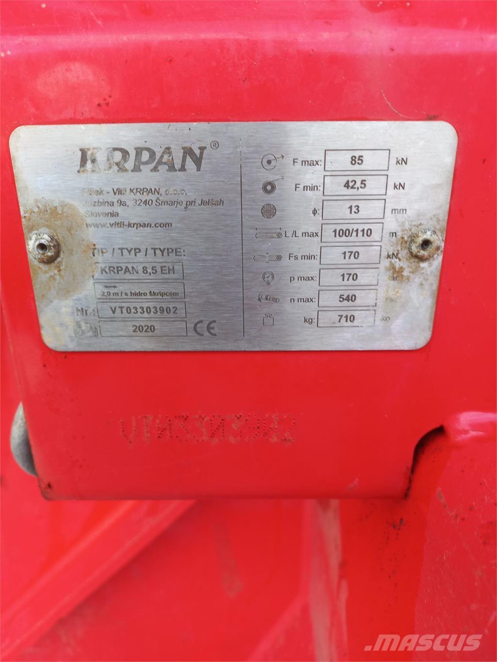 Krpan 8,5EH Vitlo