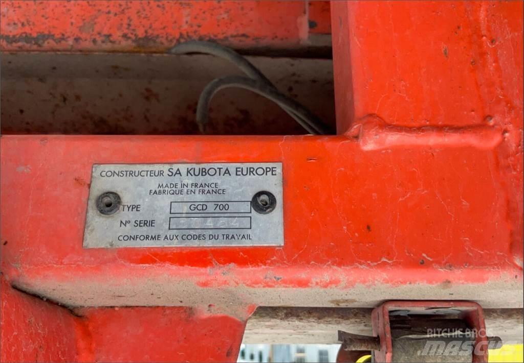Kubota GCD 700 Održavanje okoliša – ostalo